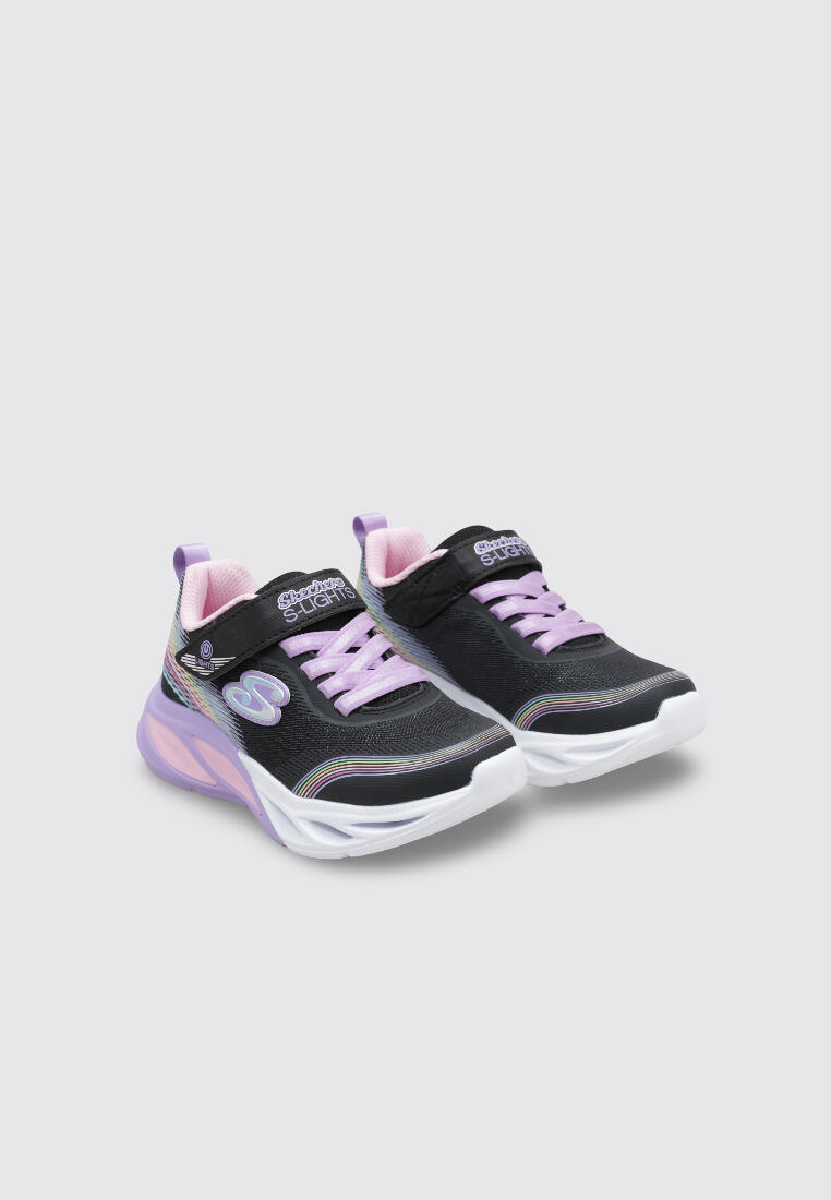 Zapatillas Deportivas Niños Skechers COSMIC GLOW Negr 2/4