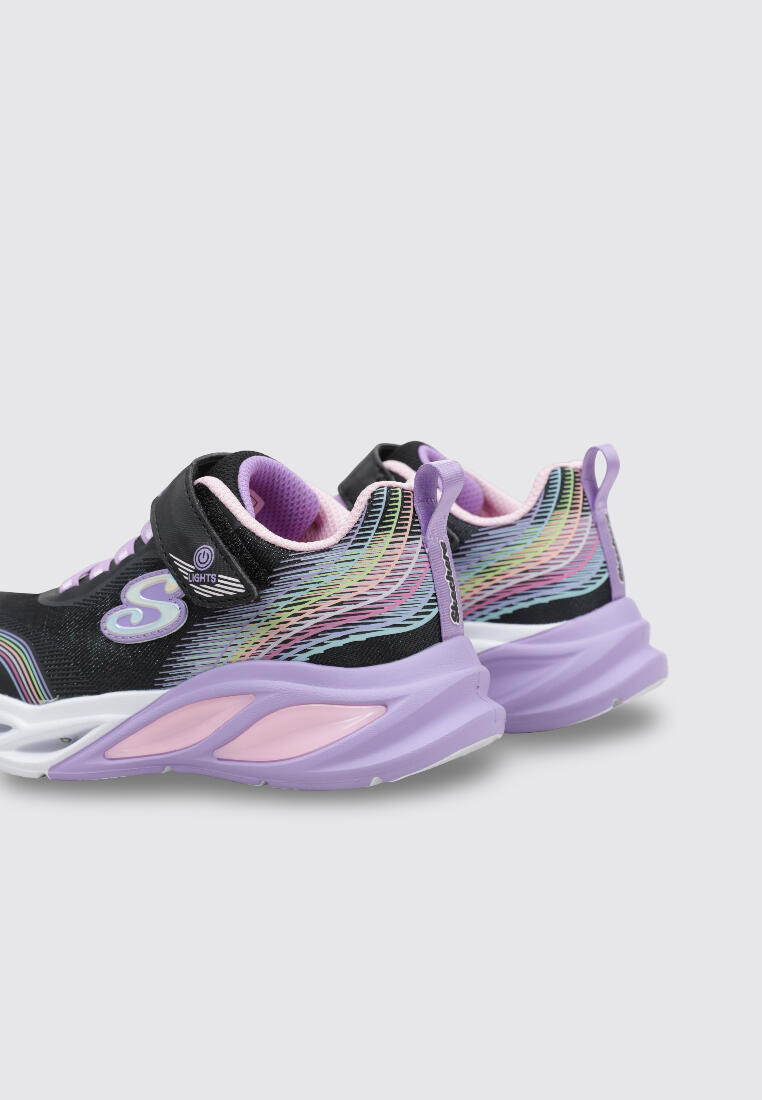 Zapatillas Deportivas Niños Skechers COSMIC GLOW Negr 4/4