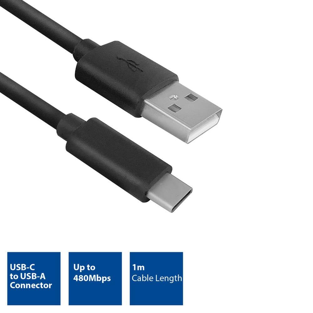 ACT USB 2.0 Kabel C-Stecker zu A-Stecker 1 m 1/1
