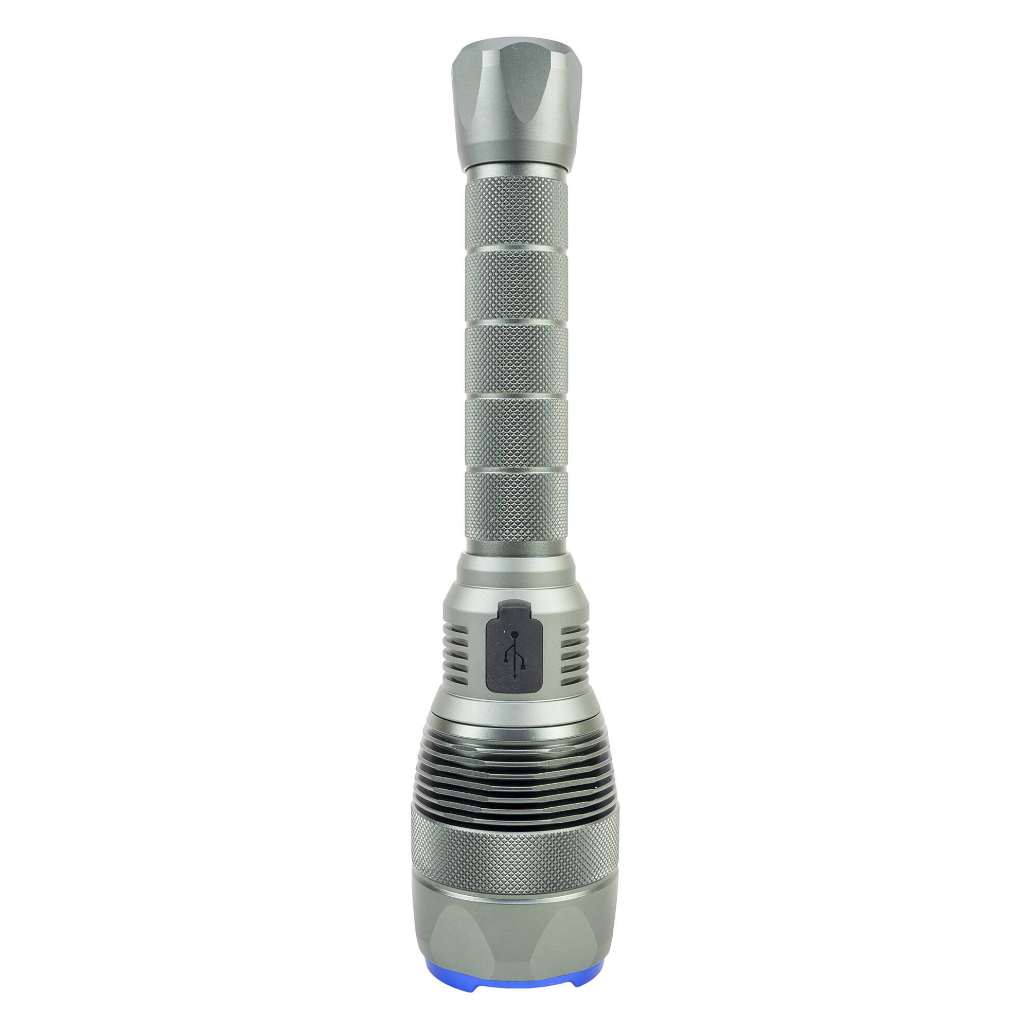 Lanternă LED 138W, 12000 lm, zoom, 250 m, IPX7, acumulator 5000 mAh