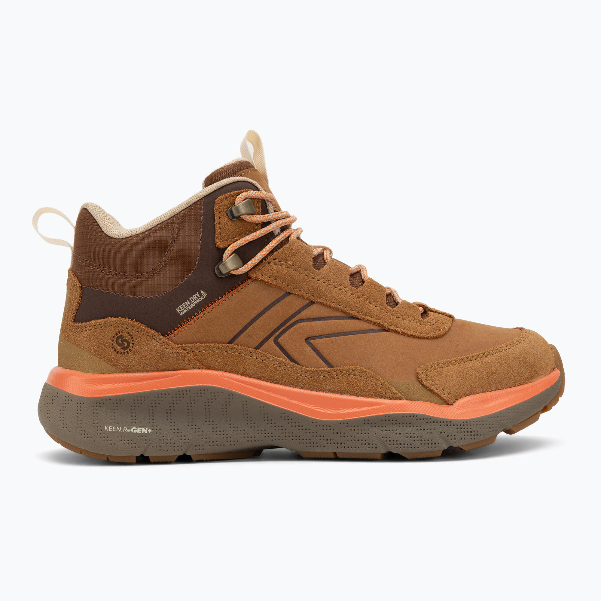 Damen-Trekkingschuhe Keen Leiki Leather Mid Waterproof 2/7