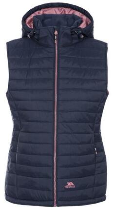 Trespass Aretha Gilet Femme - Navy / Dusty Rose