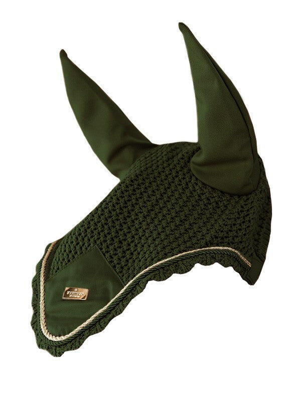 Bonnet anti-mouches FOREST GREEN - Equestrian Stockholm 2/4