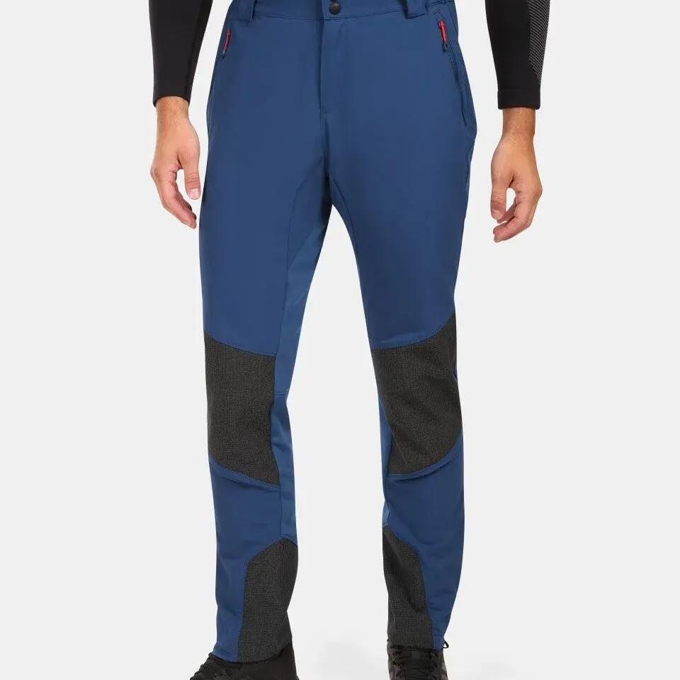 Kilpi Nuuk-M Men's Softshell Outdoor Pants Blue
