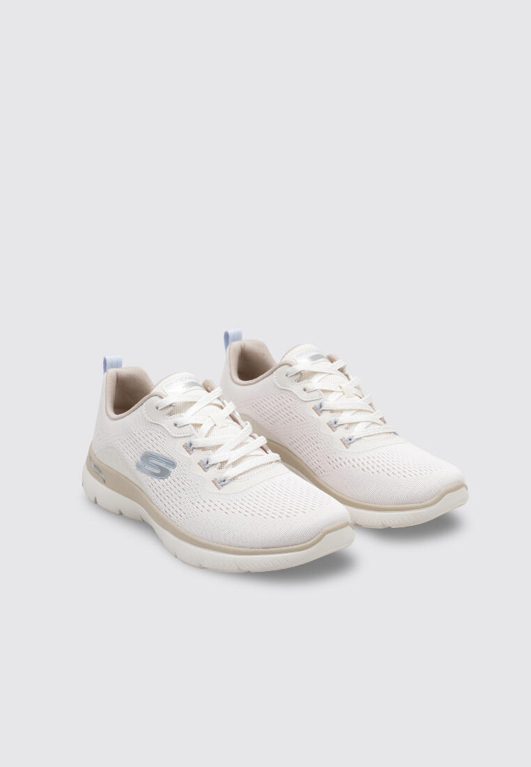 Chaussure de randonnée Baskets Femme Skechers ARCH FIT SUMMITS - DAILY FLOW Blan 2/4