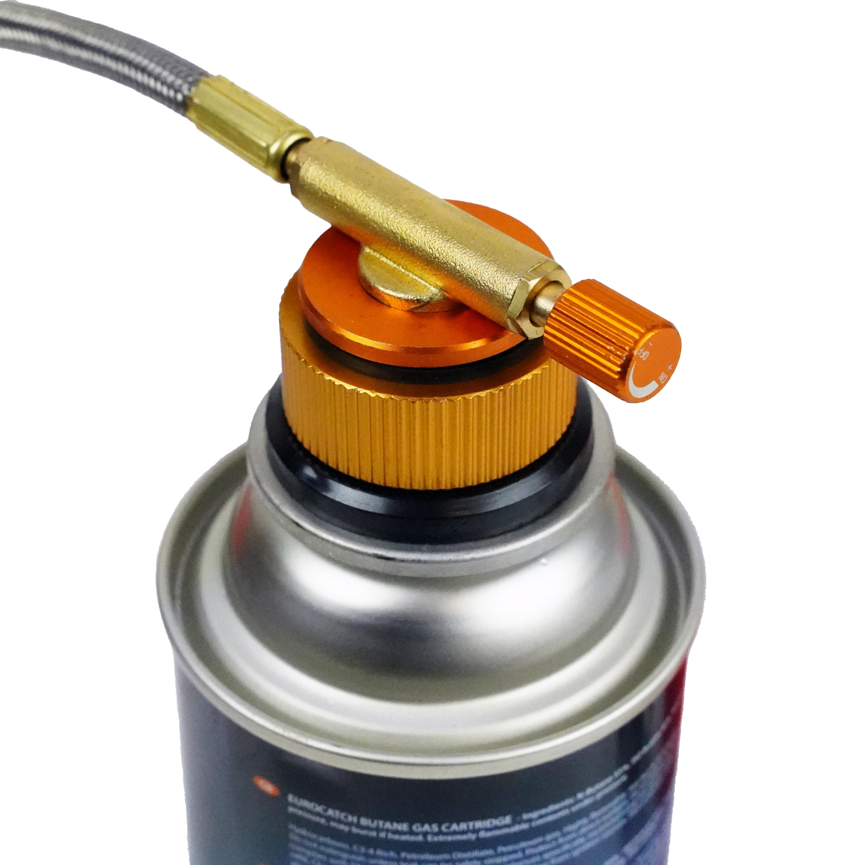 Adaptador de gás Rosca para baioneta - Conector B188 - incl. 4 cartuchos de gás 5/7