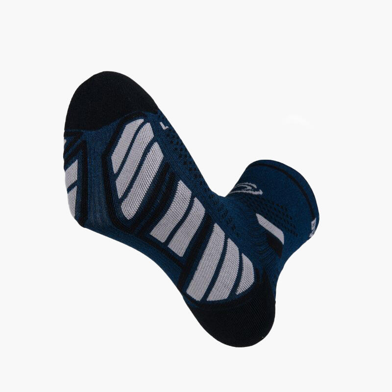 TRAIL ULTRA MID Socken Blau/Grau 3/4