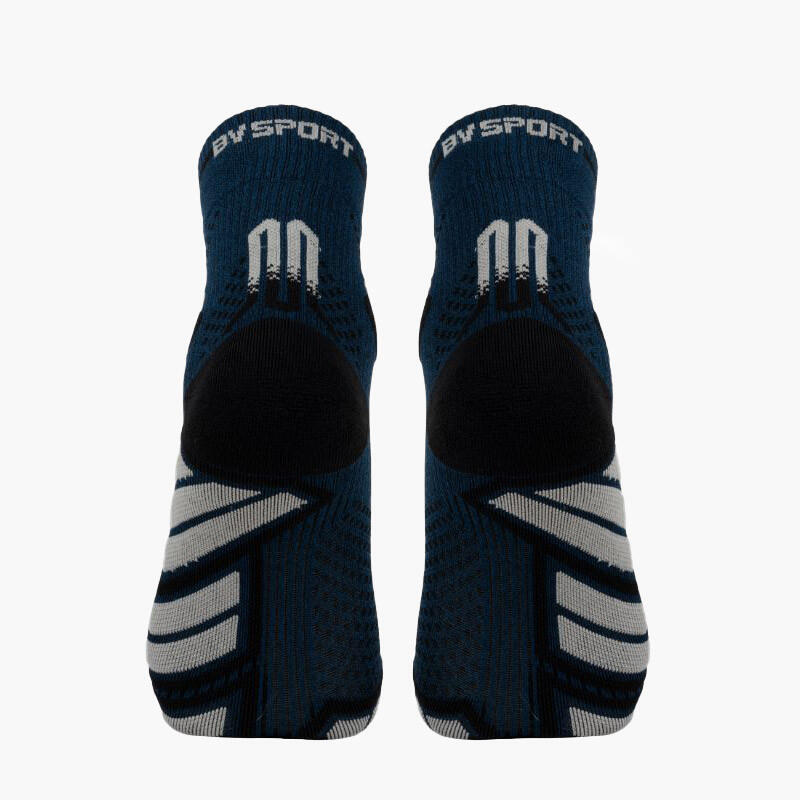 TRAIL ULTRA MID Socken Blau/Grau 2/4