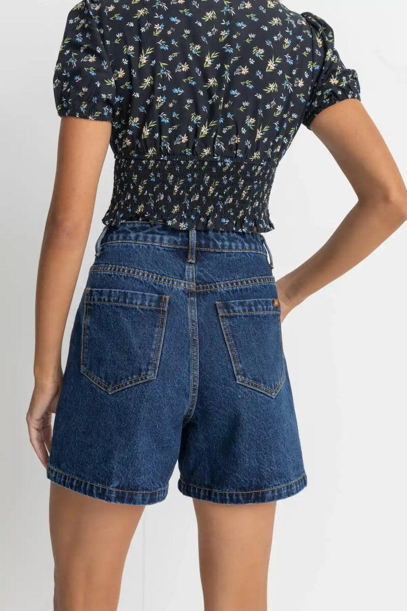 Escape - Denim Short Dames 5/6