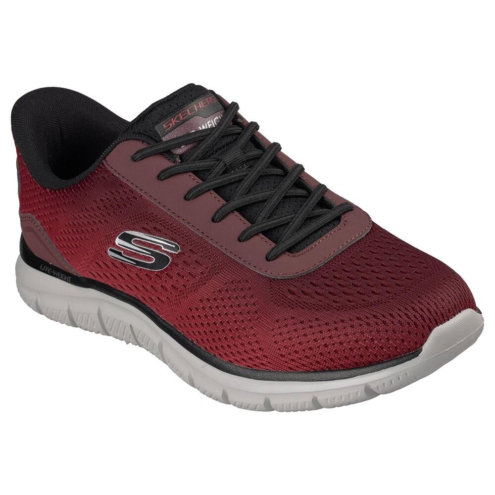 Baskets HOMME Skechers Slip-ins Track tissu ROUGE 2/7