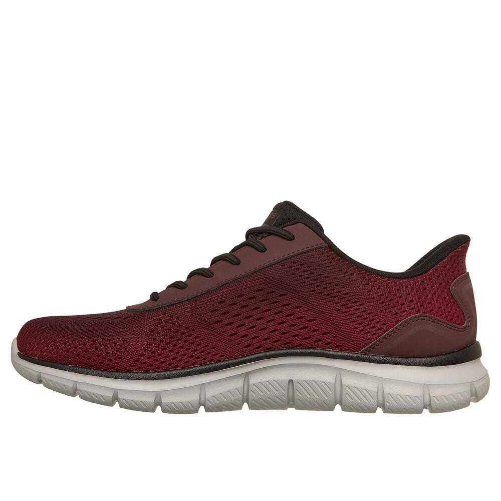 Baskets HOMME Skechers Slip-ins Track tissu ROUGE 6/7