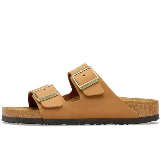Pantoufles Birkenstock Arizona Sfb Cuir Nubuck Femme