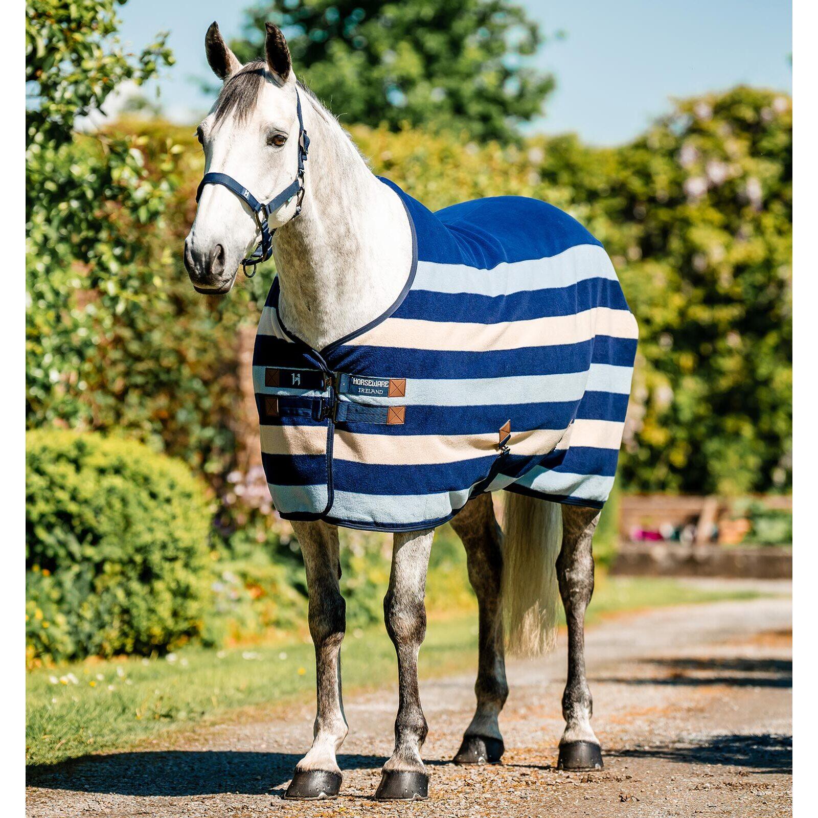 Drogende fleece deken voor paard Horseware Newmarket 2/3