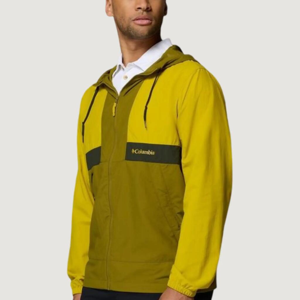 MEN'S jacket Spire Valley™ Hooded Windbreaker GREEN