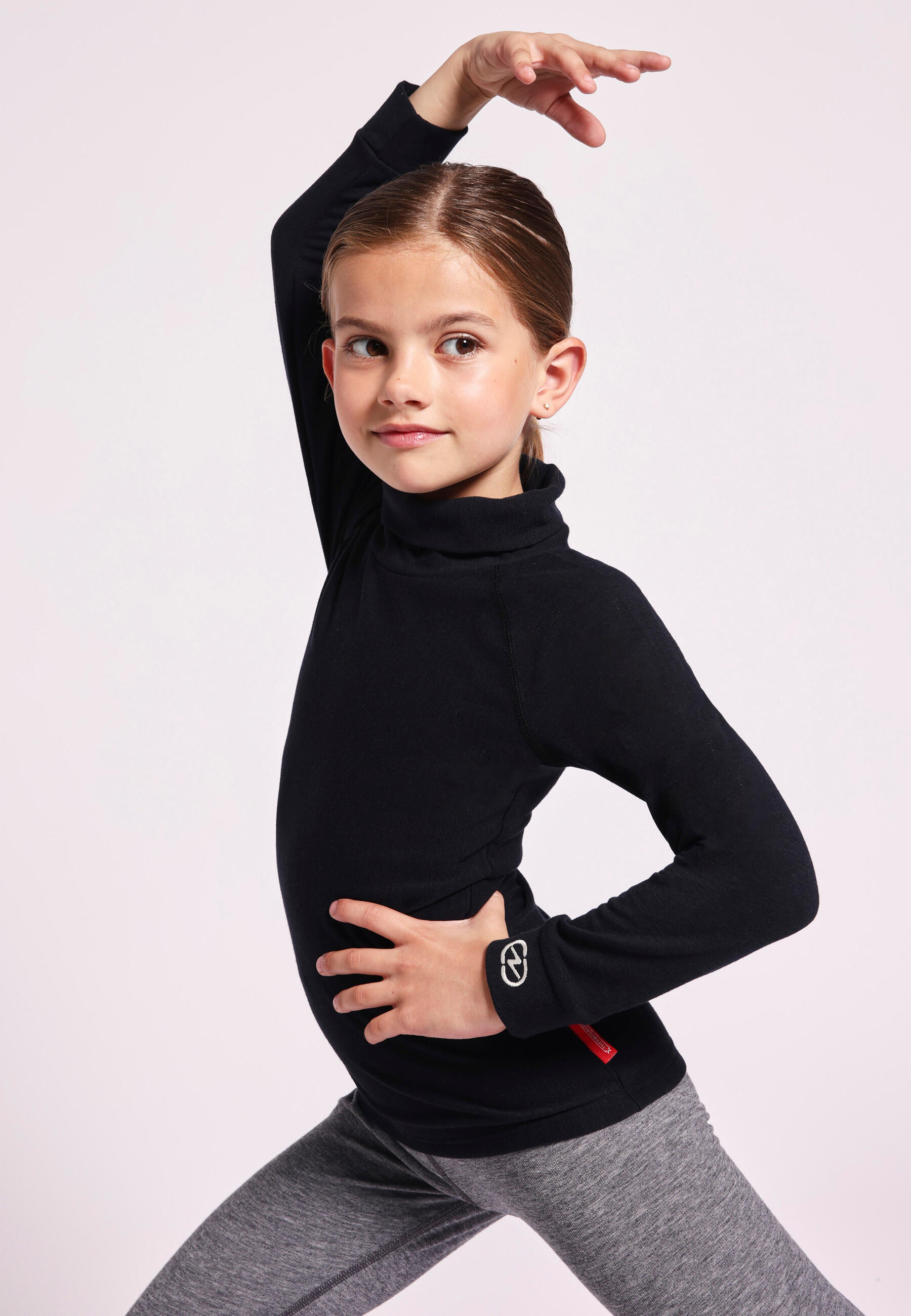 T-shirt enfant Thermolactyl, col roulé 2/5