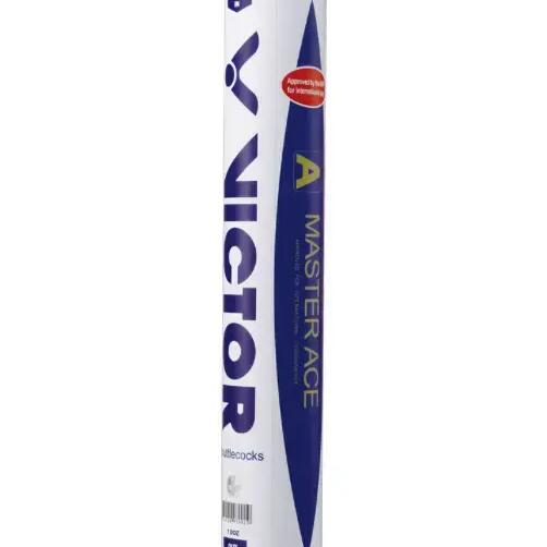 Victor Master Ace Badminton Shuttlecock Speed 77 Pack of 12 High Performance