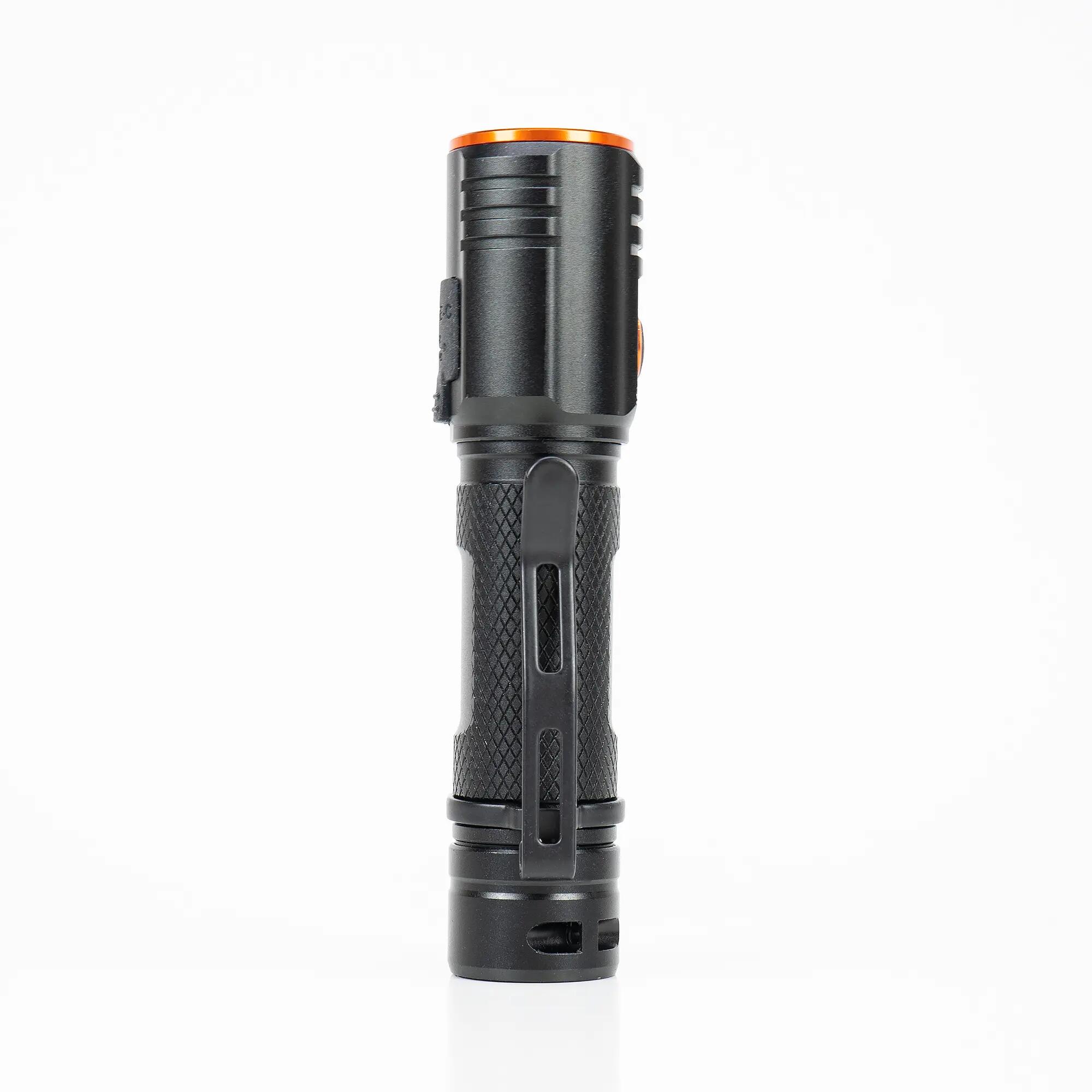 Lampe de poche LED PNI Adventure F650 20W, 2000lm, aluminium, IPX6, batterie inc 3/6