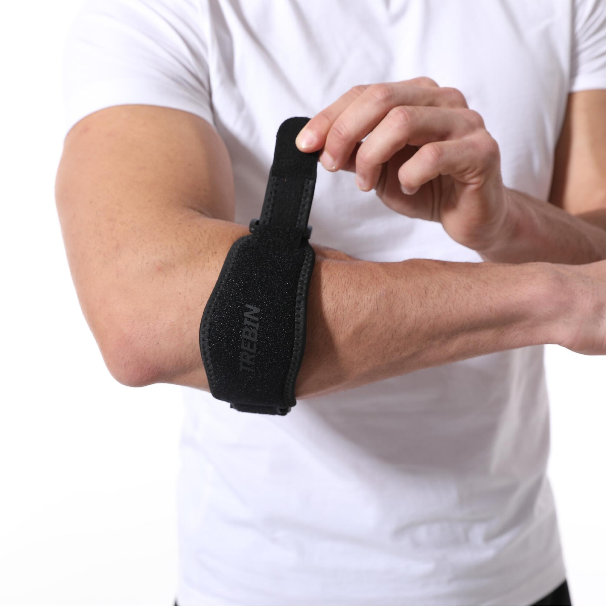 Trebin Elleboog Brace met Gelvulling – One Size 3/7