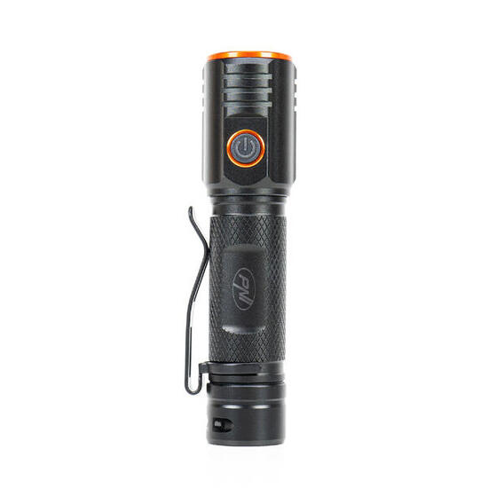 Lampe de poche LED PNI Adventure F650 20W, 2000lm, aluminium, IPX6, batterie inc
