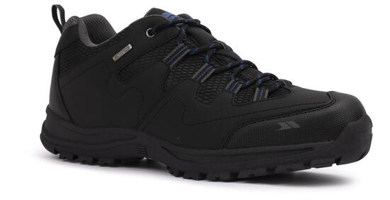 Trespass Finley Low Cut - Chaussure de randonnée homme étanche Noir/Bleu