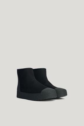 Bottes de Randonnée Homme Imperméables Doublure Polaire Arch Hybrid Noir