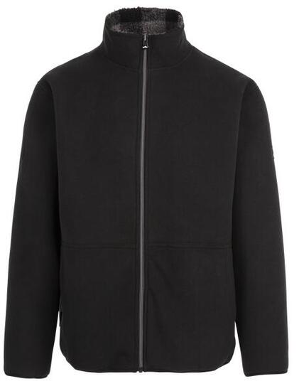 Trespass Tatsfield Veste Polaire Réversible Homme Noir