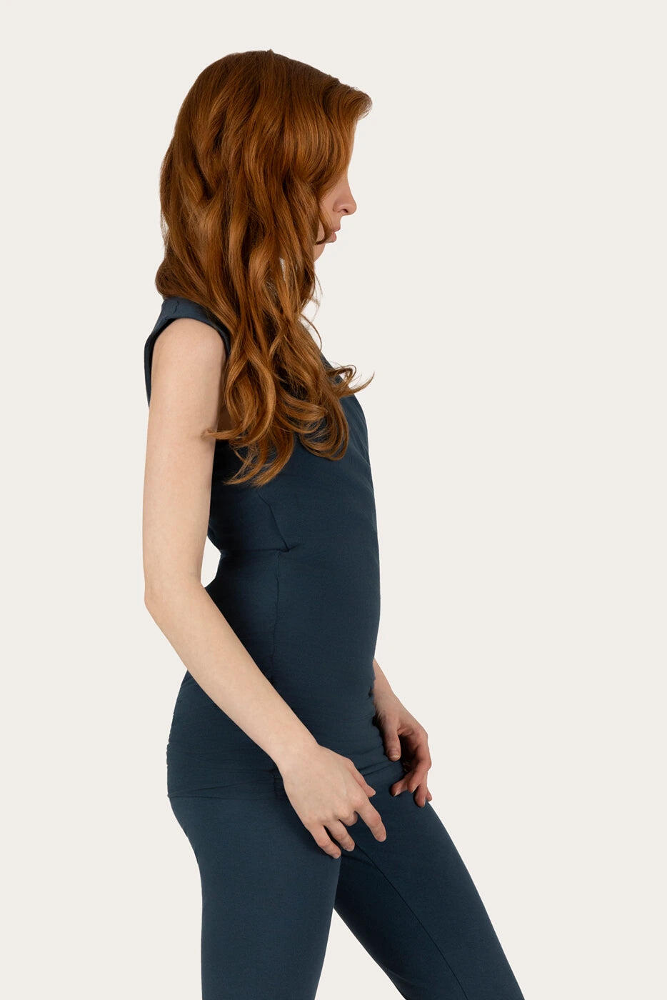 Good Karma - Top de Yoga et Pilates multifonctionnel en coton biologique -Violet 2/5