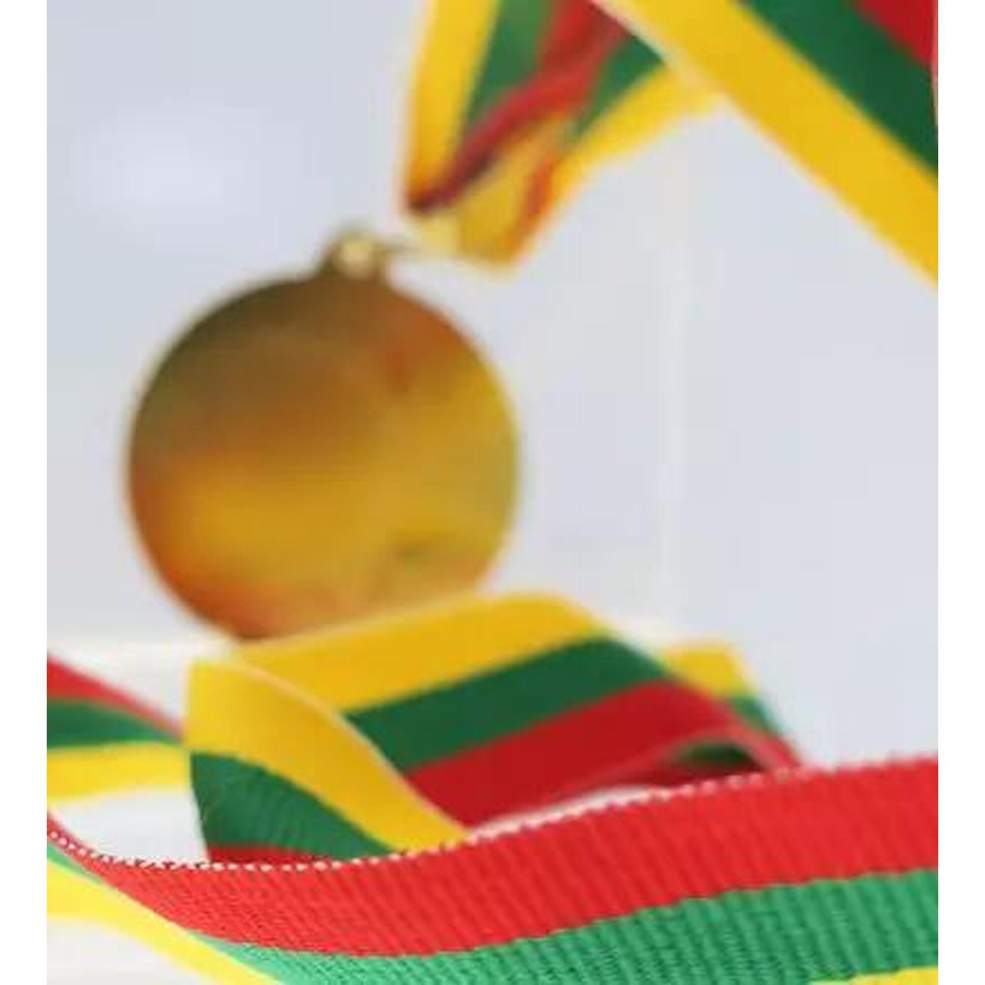 Snur Medalie Rosu/Verde/Galben