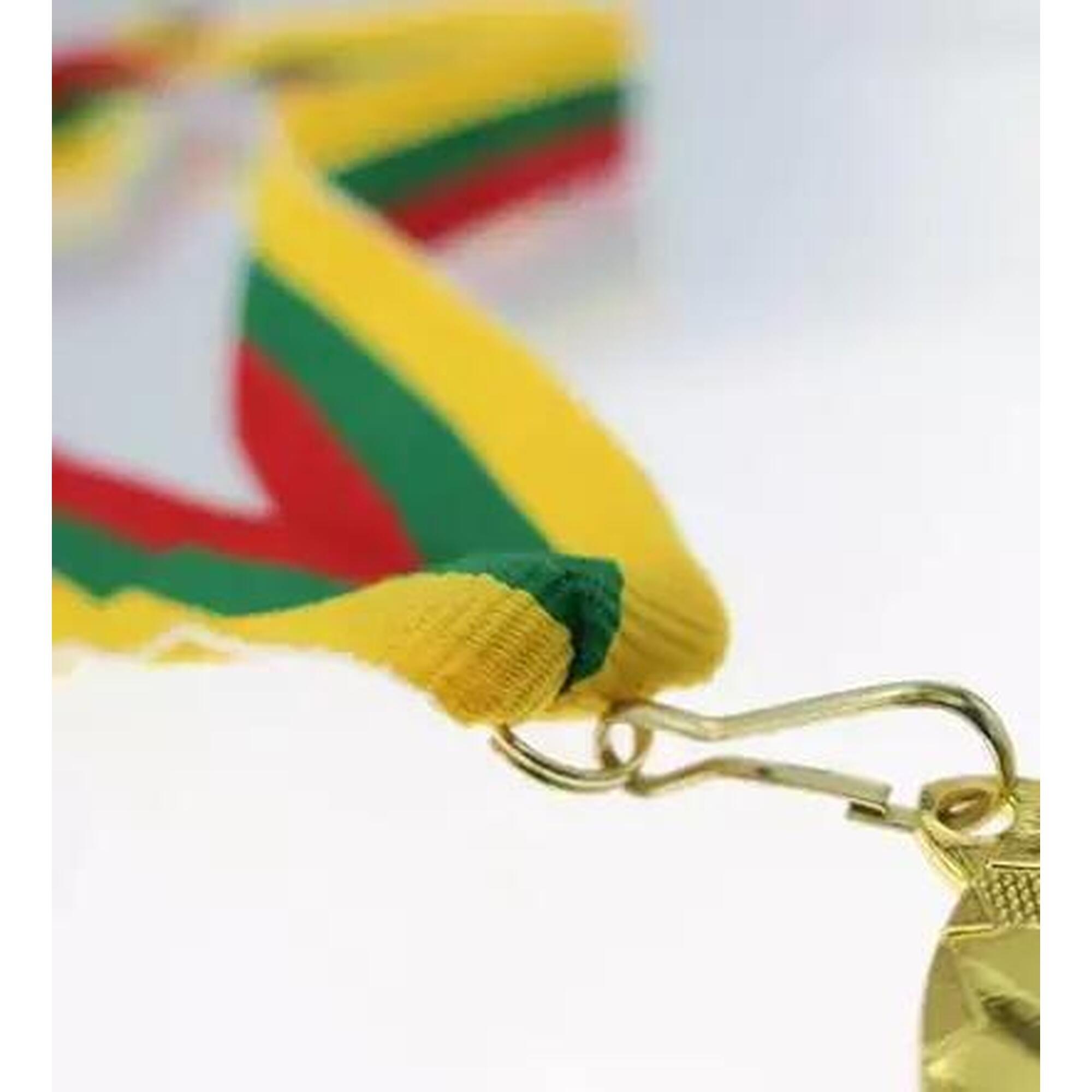 Snur Medalie Rosu/Verde/Galben