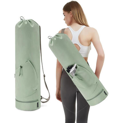 Sac pour tapis de yoga 30 L avec poche étanche et bandoulière réglable