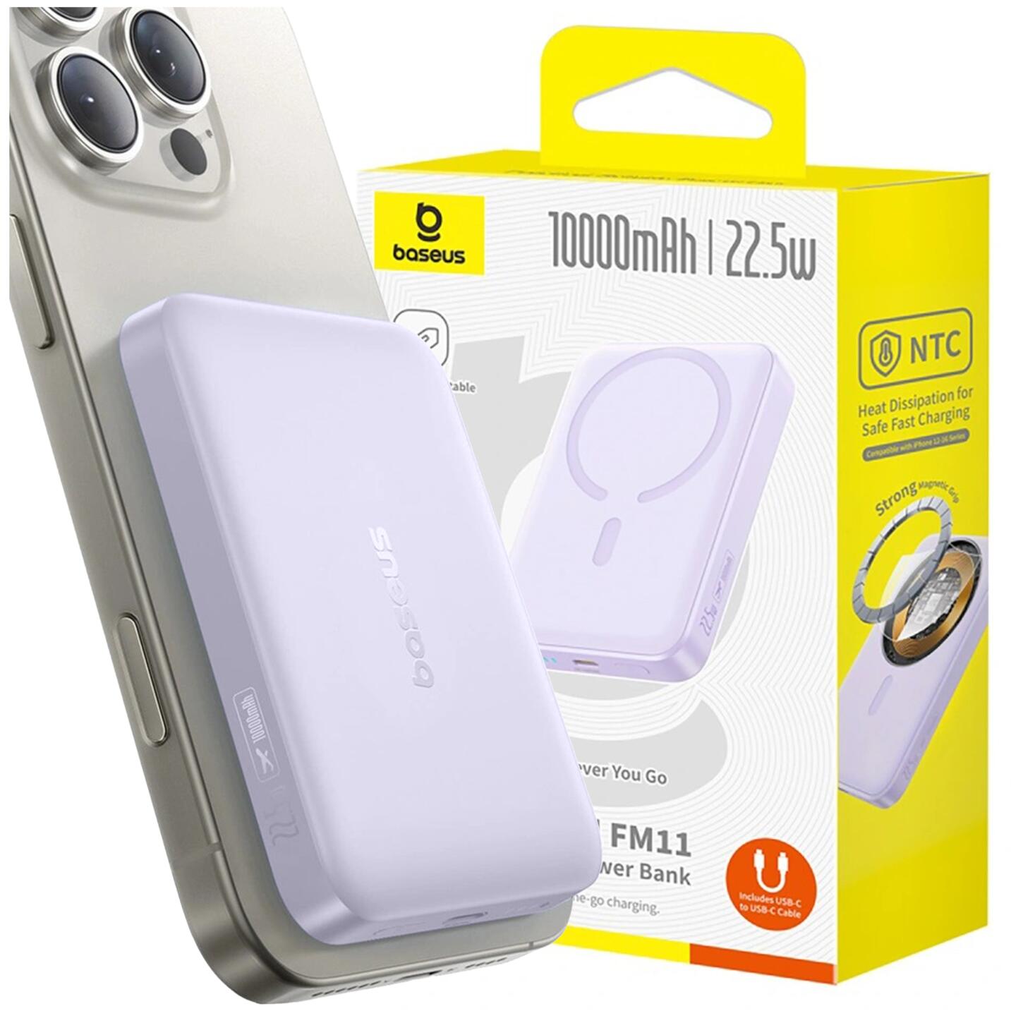 Powerbank Baseus 10000 mAh 22,5W indukcyjny magsafe