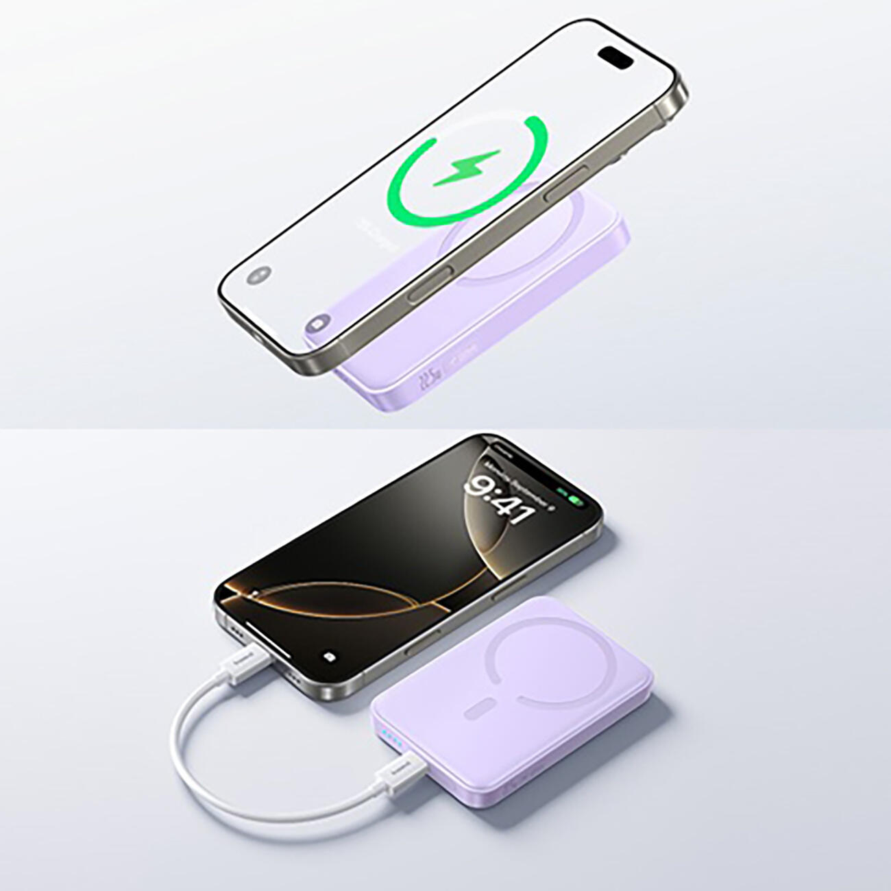 Powerbank Baseus 10000 mAh 22,5W indukcyjny magsafe 2/7