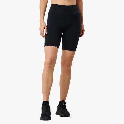 Damen Trainingsleggings Kurz schnelltrocknend atmungsaktiv Core High Waist