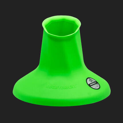 Bricks Vortex High Cut Rugby-tee (fluoro-grün)