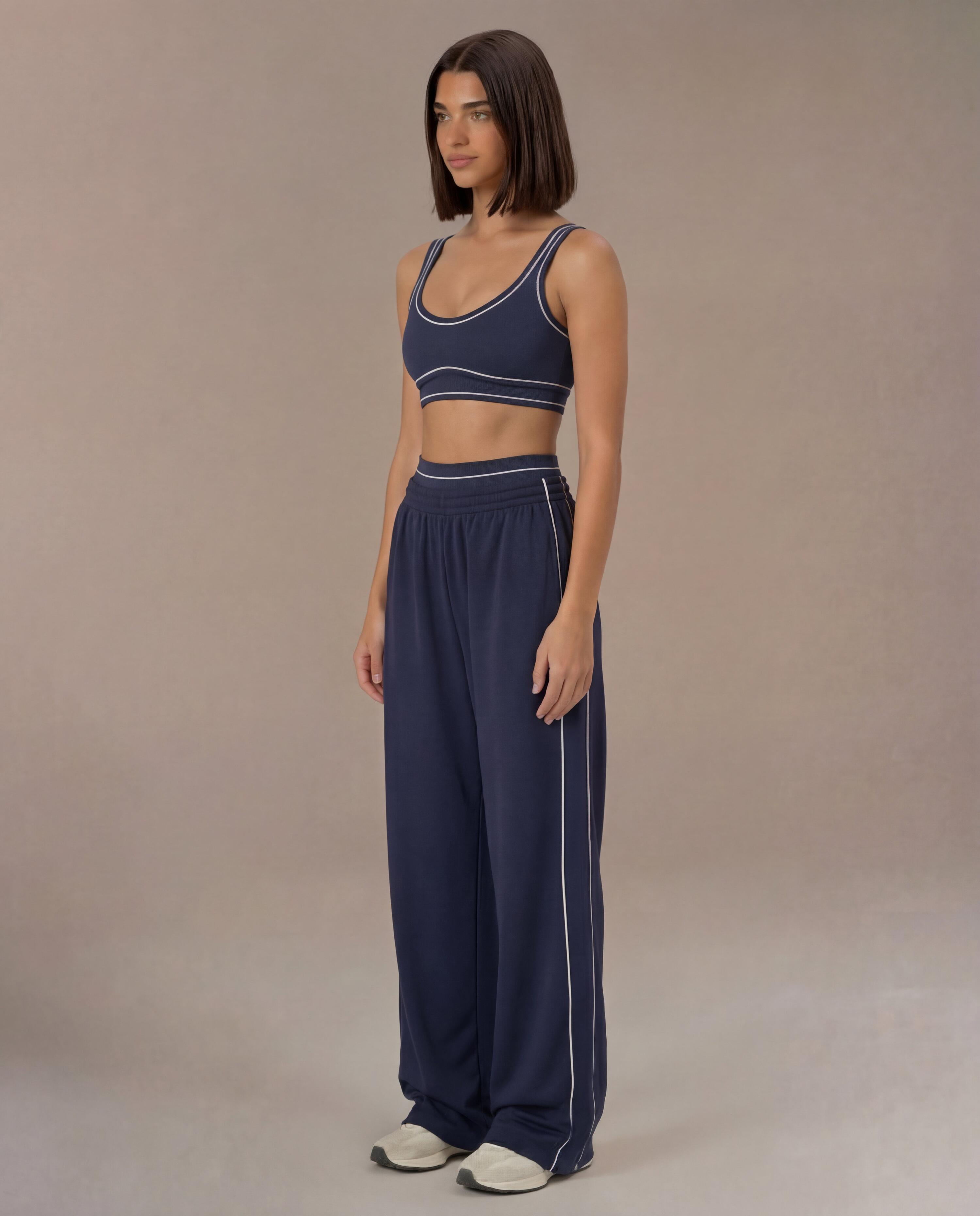 Oversize Track Pant - Azul marino 2/2