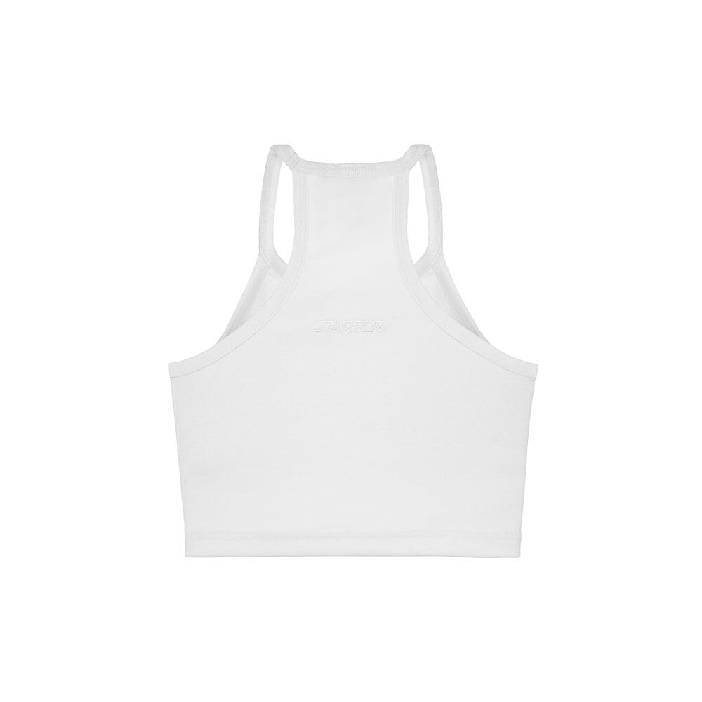 Top cropped in costina 3/3