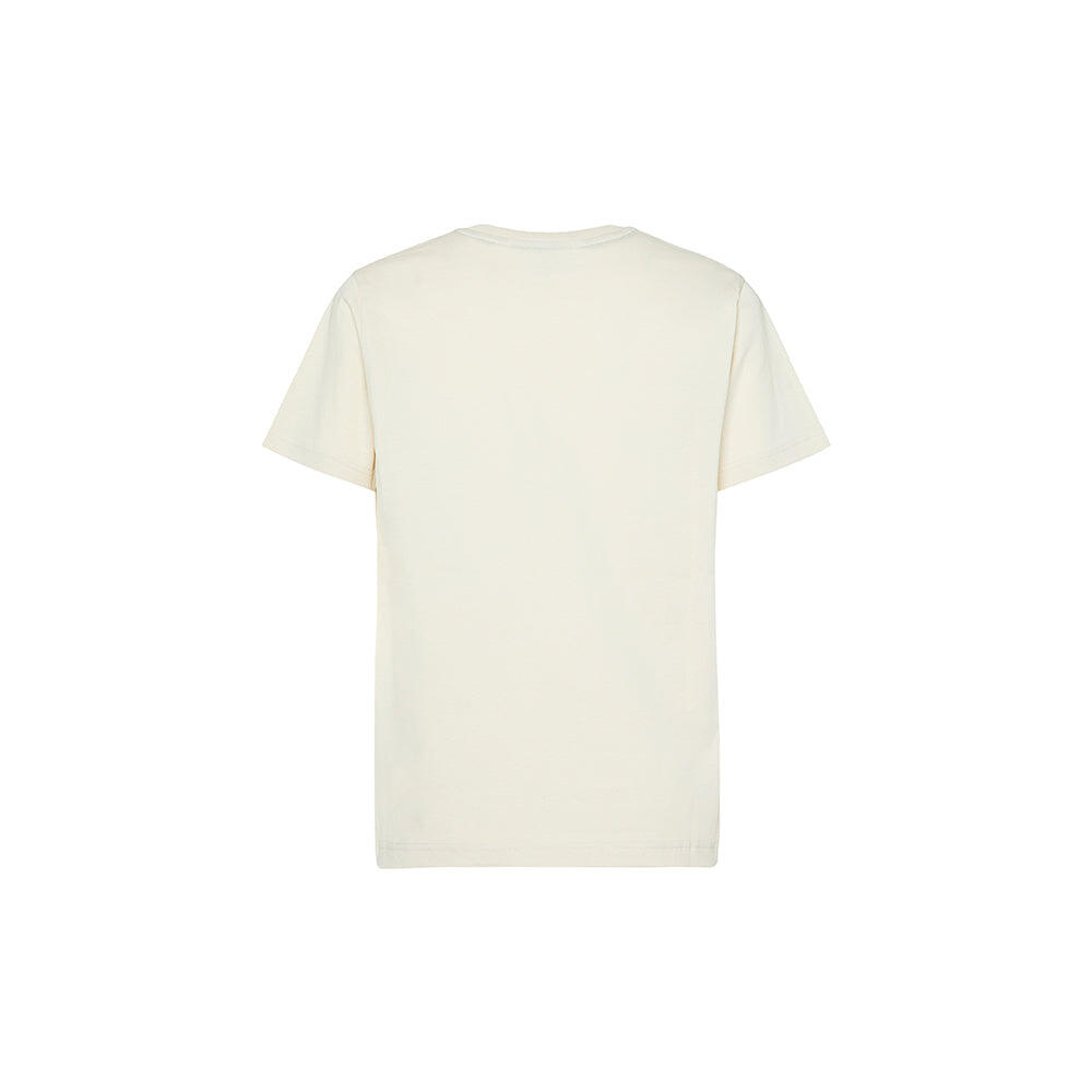 T-shirt basic etichetta CREMA 3/3