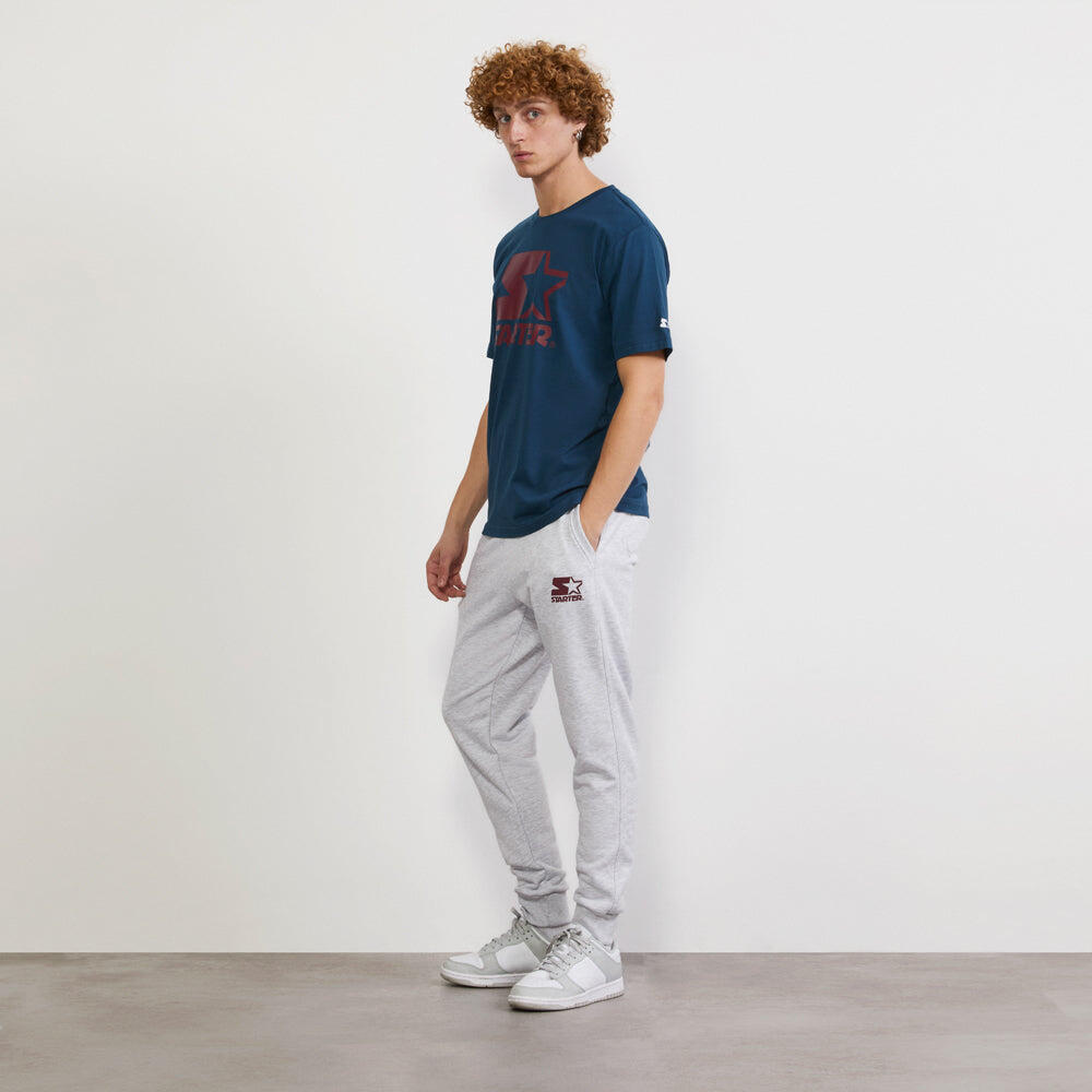Pantaloni da uomo jogger Iconic Starter GRIGIO MELANGE 5/7