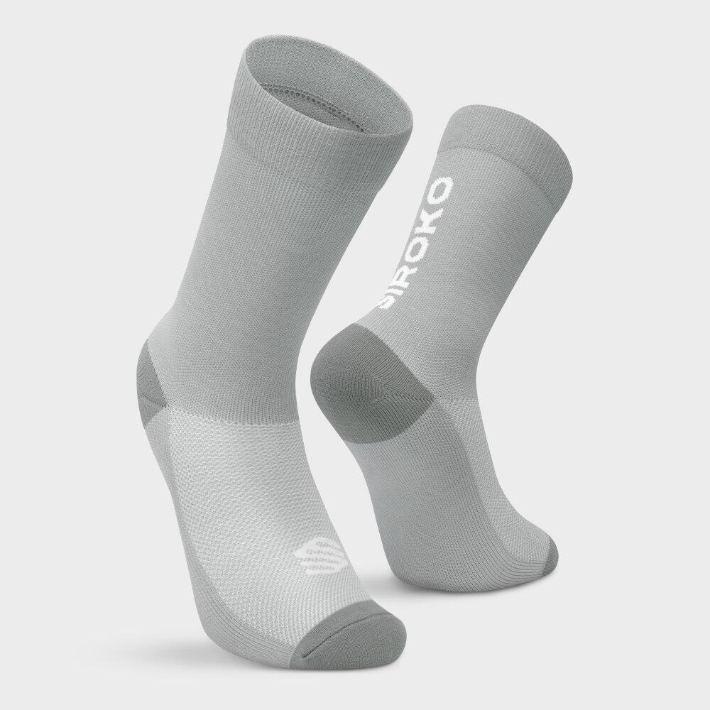 Herren und Damen fahrrad-wintersocken S3 Gray Grau 6/6