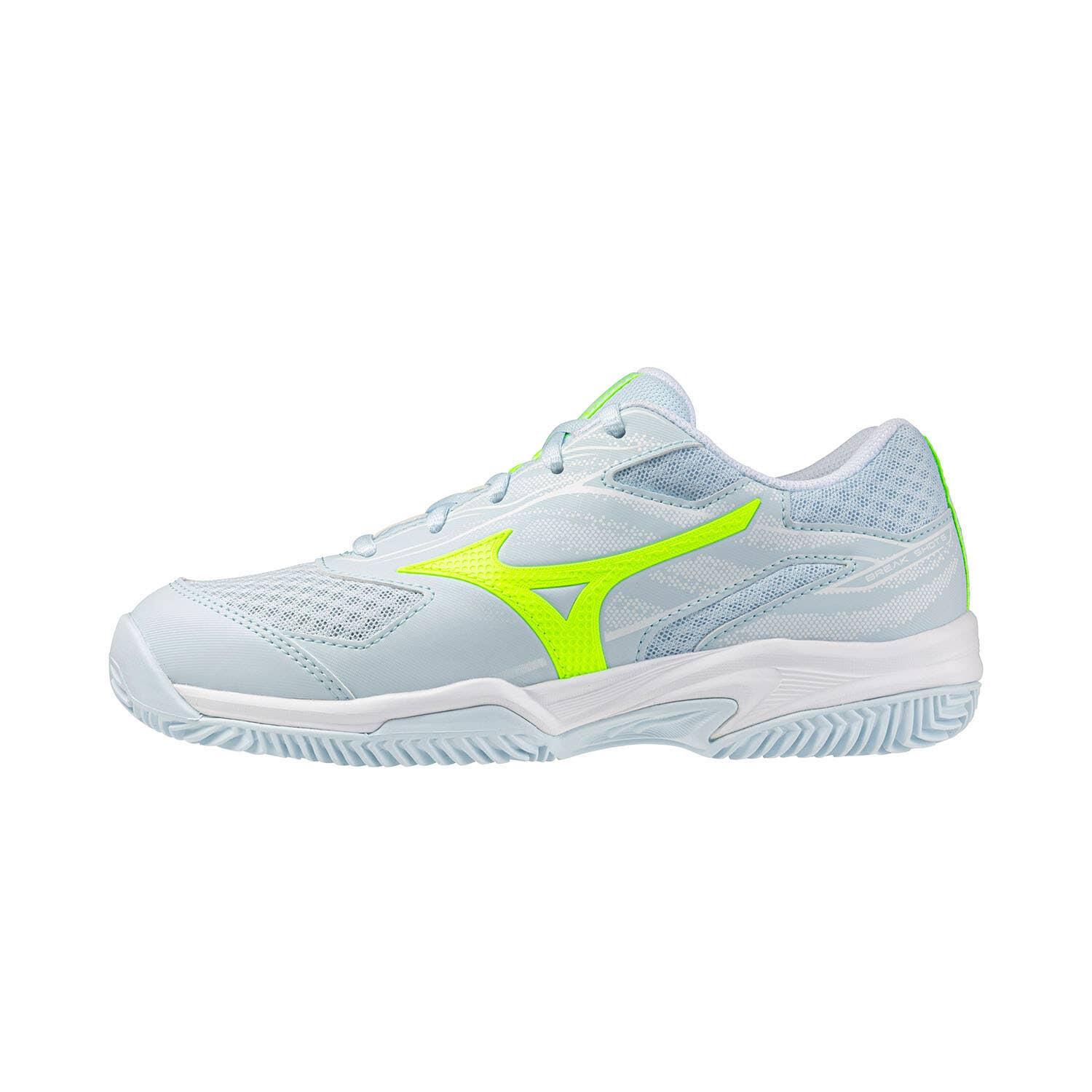 Mizuno Break Shot 5 Clay Court Blanco/amarillo Mujer 61gc2526 2/5