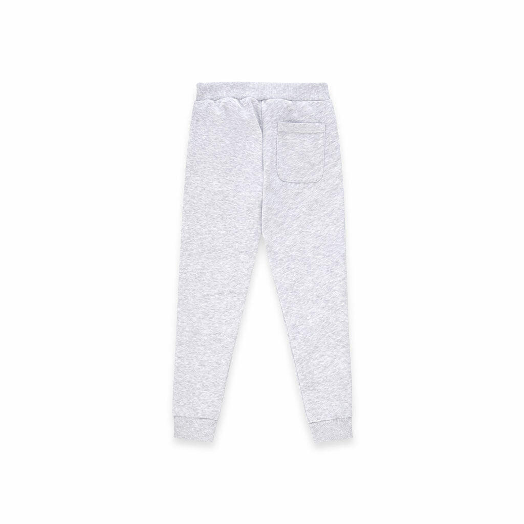 Pantaloni da uomo Iconic con ricamo GRIGIO MELANGE 2/2