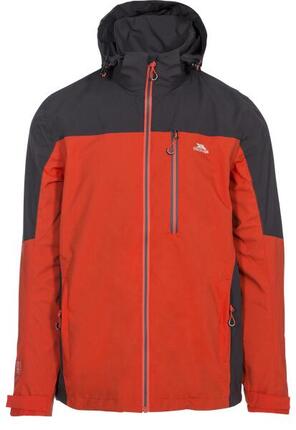 Trespass Tappin Veste Homme Imperméable et Coupe-vent à Capuche Amovible