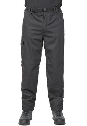 Pantalon Trespass Clifton Thermal homme, doublure tricot, noir
