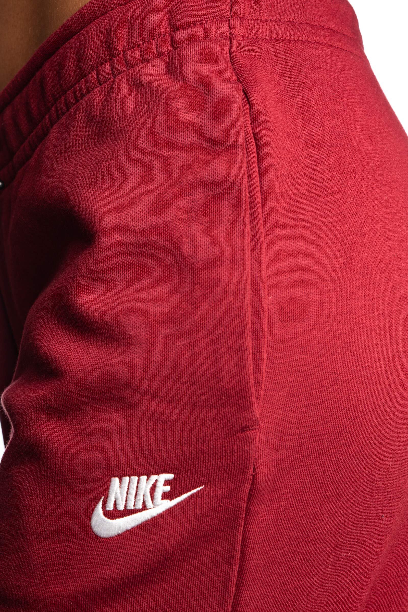 Pantalon Nike Sportswear Essential molleton femme Team Red/White taille L 4/4