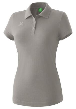 Polo en coton Erima bleu femme ajusté