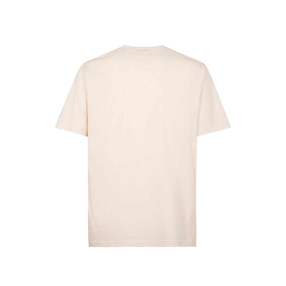 T-shirt effetto crack CREMA 2/4
