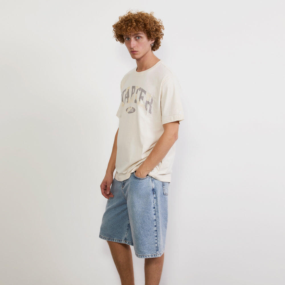 T-shirt effetto crack CREMA 4/4