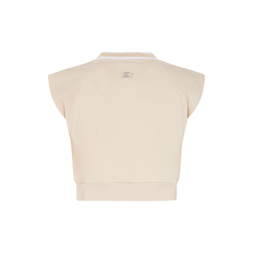 T-shirt in felpa con ricamo 2/3