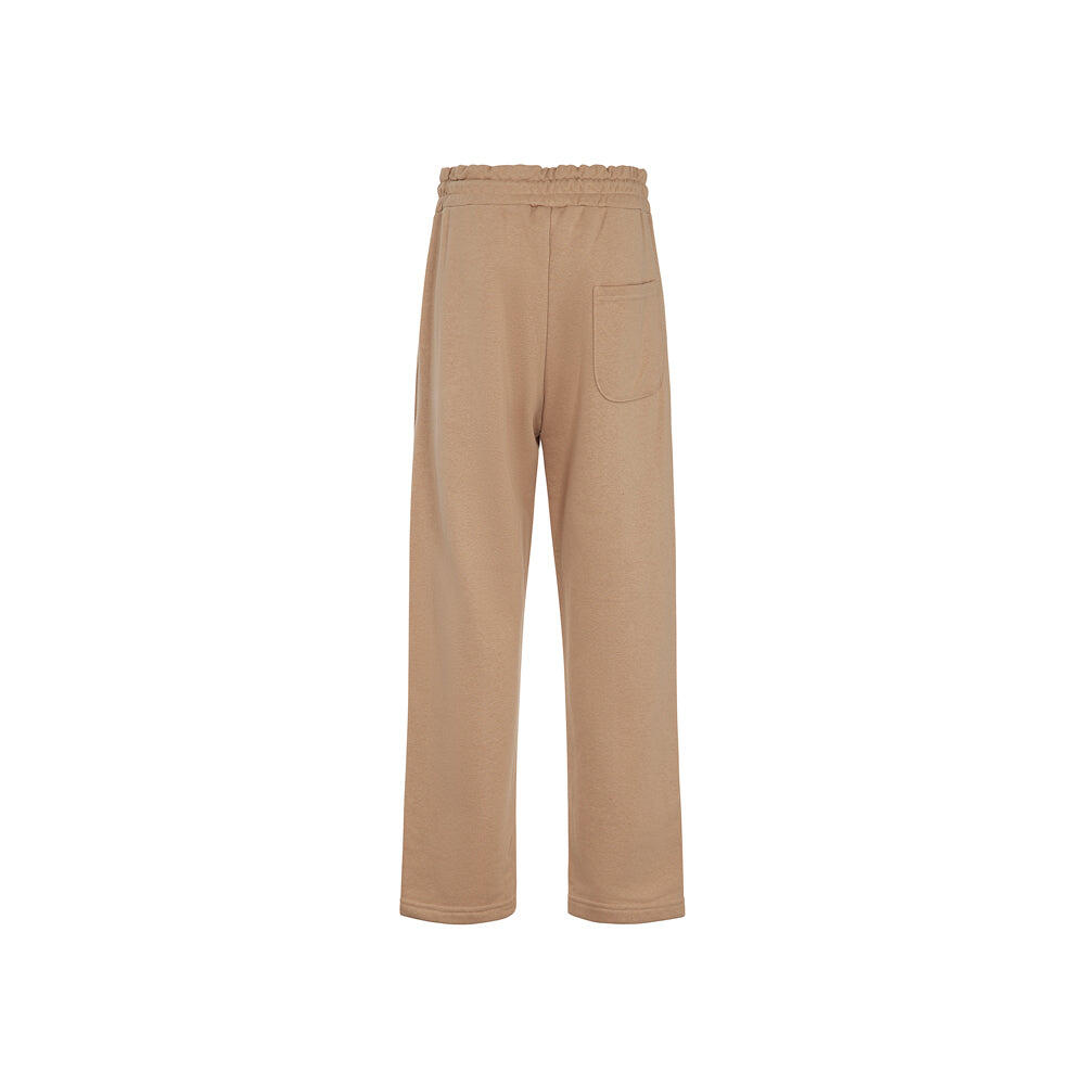 Pantaloni dritti con patch in tinta SABBIA 3/3