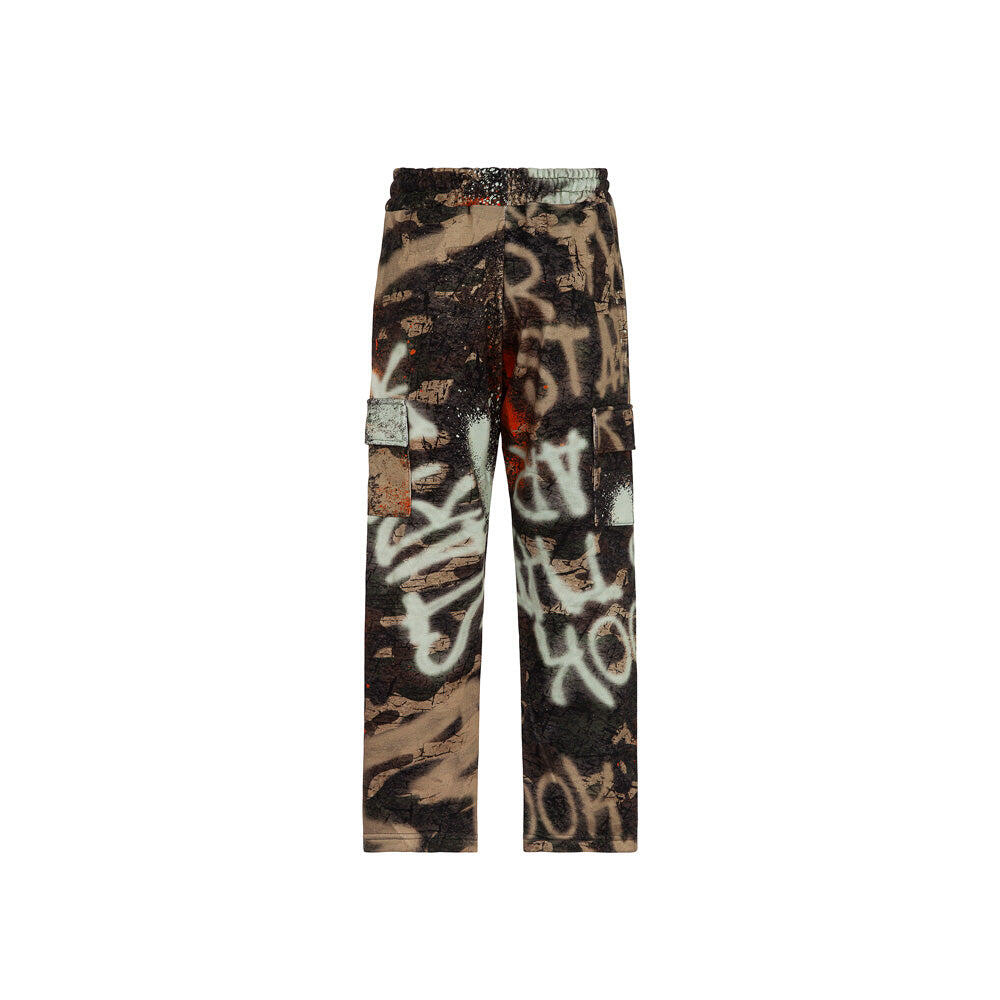 Pantaloni camou soft cargo con tasche 2/3